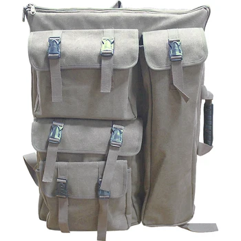 Многофункционална холщовая чанта за скици с голям капацитет 4K, водоустойчив преносим чанта за рисуване на рамото, стоки за бродерия