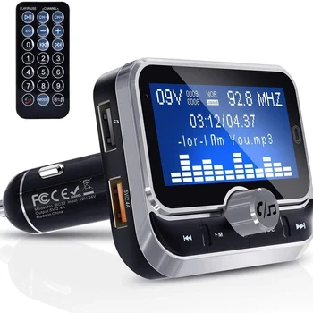 Креативен Автомобилен FM Трансмитер С Дистанционно Управление LCD Bluetooth, MP3 Плейър, Двойно USB Автомобилен FM Модулатор zender