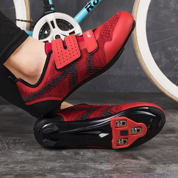 Лятна нови обувки за шоссейного колоезденето, велосипедна обувки за отдих на открито, велосипедна обувки