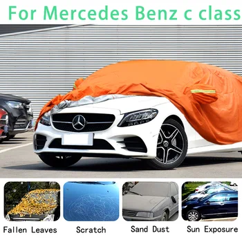 За Mercedes Benz c клас на Водоустойчивост автомобилни седалките са супер защита от слънце, прах, дъжд, кола, предотвратяване на градушки, автозащита