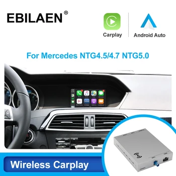Безжична Carplay Android Автоматичен Модул Декодер Кутия За Mercedes C117 W176 W204 W205 W221 X156 GLS ML GLK Клас NTG 4,5 4,7 5,0 4,0