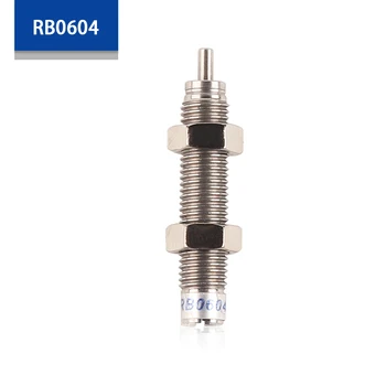 Пневматичен хидравлични Амортисьора удар RB0604 Регулируема Висококачествени Хидравлични буфер на налягането на маслото от Серията РБ Ход от 4 мм