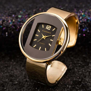 Дамски часовници 2021, новата луксозна марка, часовник-гривна, златен, сребърен циферблат, женствена рокля, кварцов часовник, горещ Баян Col Саати