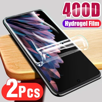 2 елемента и Предната Гидрогелевая Филм Opo Find N2 N 2 Flip 5G HD Full Cover Защитна Мека Филм За Oppo Find N2 Flip N2Flip 6,8 ИНЧА CPH2437