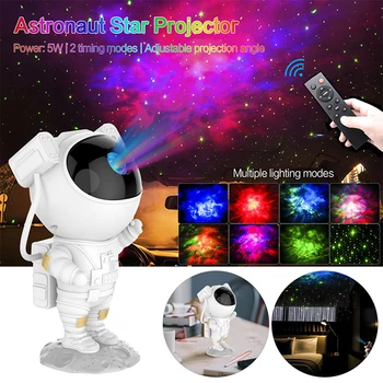 Нов Астронавт Проектор за Детска Спалня, Нощно Проектор Звездна Галактика, Звездни Нощни лампи за Проектори Играчки за Момичета Момчета