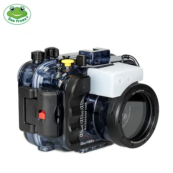 Калъф за фотоапарат Seafrogs General С интерфейс 67 мм За Sony A6000/6300/6500 IPX 8 Гмуркане 40 м Подводен Калъф от Водоустойчив Капак Чанта