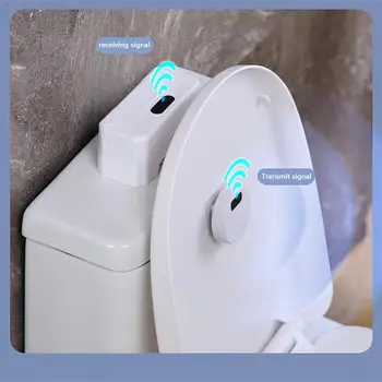 Автоматична бутон за почистване на тоалетната, индукционный смыватель в тоалетната, външен инфрачервен отмиване, комплект за интелигентен дом, smart сензор за почистване на тоалетната