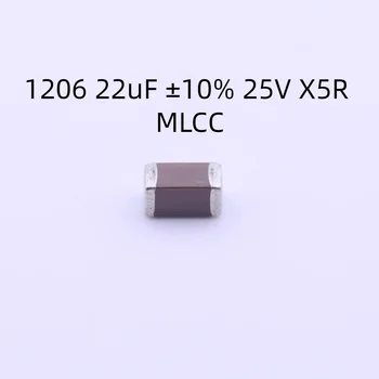 2000 бр./лот C3216X5R1E226KTJ00N кондензатор 1206 22 icf ±10% 25 В X5R MLCC