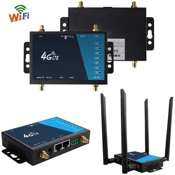 4G WiFi рутер индустриален клас 4G високоскоростен безжичен рутер 4G LTE CPE рутер със слот за СИМ-карта Антена за Защита на защитна стена