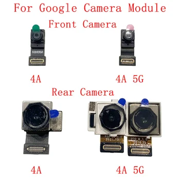 Гъвкав кабел за задната камера на Google Pixel 4A 4A 5G, главната голям малък модул на камерата, резервни части за ремонт на