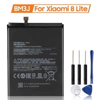Нов взаимозаменяеми батерия BM3J за Xiaomi 8 Lite MI8 Lite 100% нова батерия на телефона 3350 ма