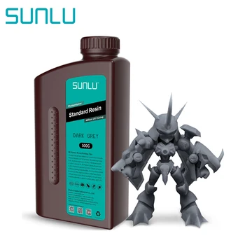 SUNLU Like-ABS/Стандартна / Растителен UV-Течна смола 500 грама и С нисък мирис, Бързо Втвърдяване, Добра точност, Фотополимерная Смола за LCD 3D принтер