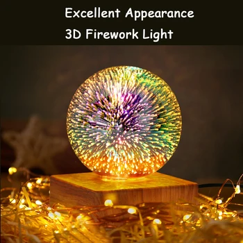 Led 3D нощна светлина на звездното небе цветна атмосфера на няколко USB настолна лампа Балон украса за дома, спални подарък