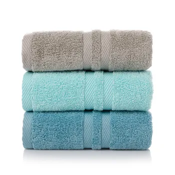 1бр 34x75 см 100% памук, Плътен цвят на възрастни мъже Кърпа за ръце с Меки удобни домашни аксесоари за баня