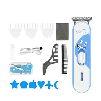 електрически тример за коса surker, USB акумулаторна машина за рязане, детска машина за подстригване на коса, малошумная