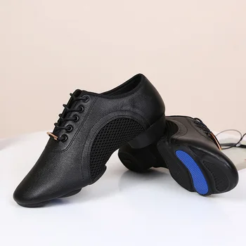 Нова модерна, удобна, дишаща танцова обувьквадратная танцови обувки за фитнес, танци, обувки за момичета, жени, възрастни, на едро A174