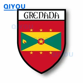 Висок клас флаг на града, световната кредит Гренады, сувенири автомобилни стикери за светоотражающей PVC стикери за корпуса на лаптопа, калъфи за коли