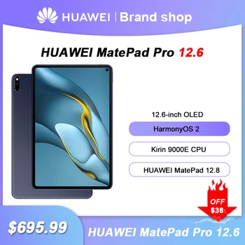 Оригинален HUAWEI MatePad Pro 12,6 инча 2021 WIFI Таблет HarmonyOS 2 Snapdragon 870 Восьмиядерный 13-Мегапикселова Камера Без Google