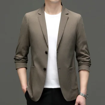 5016-2023 Мъжки костюм през пролетта на нов бизнес професионален мъжки костюм сако ежедневни корейската версия костюм