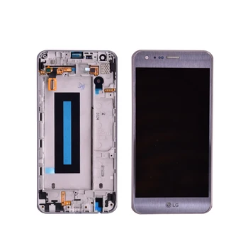 100% Тествани оригинал за LG X Cam K580 LCD дисплей с сензорен екран дигитайзер в събирането с рамка Безплатна доставка