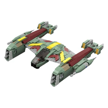 MOC Строителни Блокове Повстанческий Боец Cad Bane's Xanadu Blood Porax-38 Комплект Космически Войни Кораб Боен Самолет за Играчки За Деца Тухли