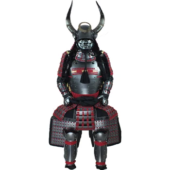 Японски броня самурай, древните генерали Миямото Мусаси Тусей Гусоку, японски броня войн, каска, подходяща за носене на костюм
