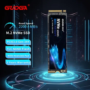 GUDGA SSD Nvme M2 1 TB 512 GB 256 GB 128 GB, Pci-e 3,0x4 SSD Nvme Вътрешен Твърд диск, Твърд Диск За Преносим КОМПЮТЪР на Компютър