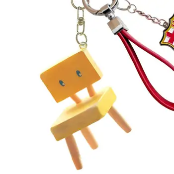 Ключодържател Suzume No Tojimari Yellow Chair Анимационна имитация на мини модели на ключодържател ключодържател Suzume No Tojimari Chair, сладък подарък