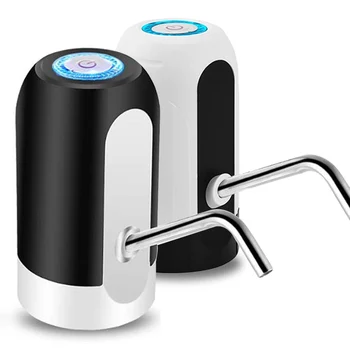 Автоматична помпа за бутилки с вода Преносими електрически диспенсер за вода за пиене в галлонных бутилирана зареждане чрез USB Домашна пиенето на открито