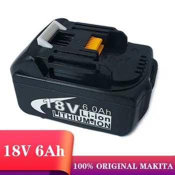 Оригинална Акумулаторна батерия 18V Makita 6Ah за електрически инструменти BL1860 BL1850B BL1850 BL1840 BL1830 BL1820 BL1815 LXT-400