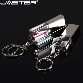 JASTER Mini метална розов Кристал USB 2.0 64 GB U Диск Диск 16 GB USB Флаш памет Memory Stick 32 GB Диск За съхранение на Бизнес-Подаръци
