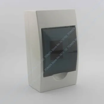 2-4 начина Пластмасов разпределителните кутия за автоматичен прекъсвач в помещенията на стената