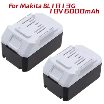 18 от 6000 mah BL1813G Батерия за BL1811G BL1815G BL1820G Серия замени за Бормашини HP457D Шок на водача DF457D JV183D