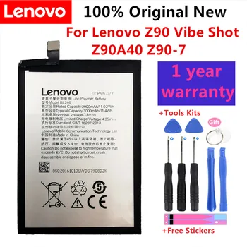 100% Оригинален Тестван батерията е 3000mAh BL246 за Lenovo Vibe Shot Vibe Z90 Z90-3 Z90-7 z90a40 MAX Смяна на батерията на телефона BL246