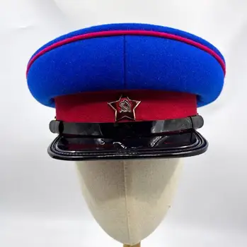 Шапка на съветския политически комисар, единни шапка на Министерството на вътрешните работи на СССР