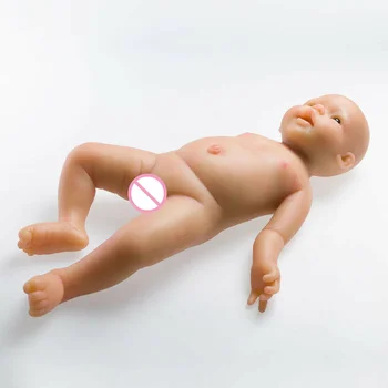 19-инчов силиконова новородено момиче, силиконова кукла-реборн, коледен подарък за деца, кукла-играчка