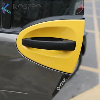 Автомобилен стайлинг външна врата купа от ABS-пластмаса защитната обвивка За Mercedes Smart 451 Fortwo 2008-2014 Модифицирани Аксесоари