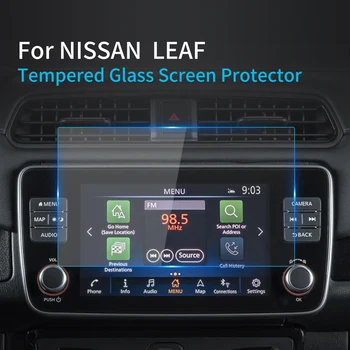 Автомобилни Стикери Протектор на Екрана За NISSAN LEAF 2023 Навигатор Дисплей Закалено Стъкло Защитно Фолио на Автомобилни Аксесоари За Превозни Средства