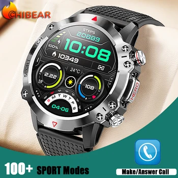 ChiBear Мъжки Смарт Часовник с Потребителски Циферблат 450 mah Батерия Водоустойчив IP67 1,39 