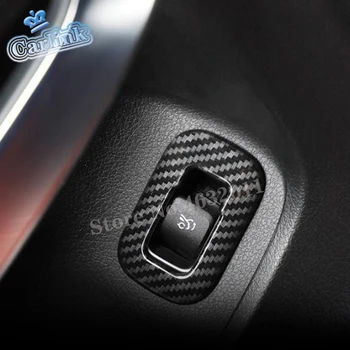 ABS Матиран/въглеродни влакна, стикер на бутона за превключване на задния багажник, накладки, автомобилен стайлинг за Mercedes Benz A Class 2019, аксесоари