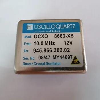 Използва се OCXO 8663-XS кварцов генератор на постоянна температура 10 Mhz 12 В синусоидальная вълна