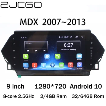 ZJCGO автомобилен мултимедиен плейър стерео GPS радионавигация Android 10 на екрана, за да Acura MDX 2 MK2 2007 2008 2009 2010 2011 2012 2013