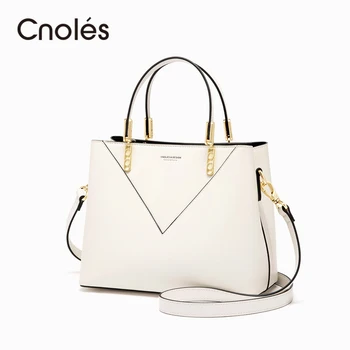 Cnoles V Дизайн, дамски чанти, елегантна чанта с горната дръжка, модерен дизайнерски луксозни дамски чанти на рамо, новост 2022 г.