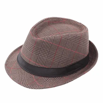 Летни шапки в британския стил, допълнителна однотонная сламена шапка за жени, плажни филц шапки, ежедневни Панама, слънчеви шапки, джаз шапки, мъжка шапка