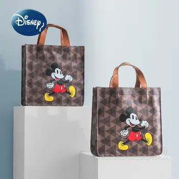Оригинална дамска чанта Дисни Mickey's, луксозна марка мультяшная дамска чанта, висококачествена многофункционална чанта с голям капацитет