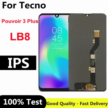 6,35 см За Tecno Pouvoir 3 Plus LB8 LCD Сензорен дисплей, Дигитайзер В Събирането на LB8A За Tecno Pouvoir 3 Plus