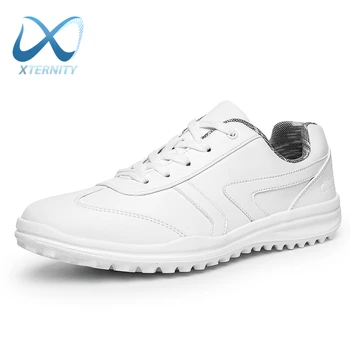 Водоустойчив дамски обувки за голф Lersure 35-40, лека нескользящая за голф обувки, дамски луксозни обувки, спортни обувки за голф