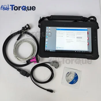 Xplore tablet + Диагностичен Кабел за мотокар 16A68-00500 за MITSUBISHI 16A68-11320 Кабел-Адаптер Инструмент за Диагностика за Зареждане
