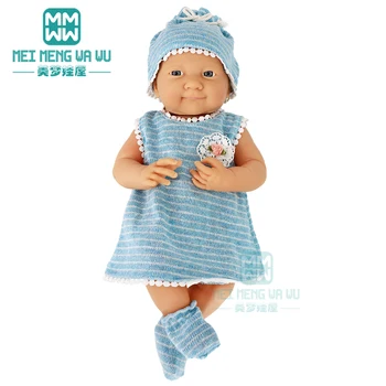 Облекло за кукли, размер 43 см, аксесоари за бебета кукли, детски гащеризони, шапки, чорапи