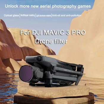 Филтър на обектива на камерата, за да DJI Mavic 3 Pro Набор от филтри ND Градиентные Филтри UV CPL ND8 ND16 ND32 ND64 Звездна Нощ за Аксесоари DJI